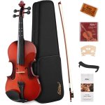 products donner eastar eva 2 violin set 4 4 for beginners student with hard case a142341