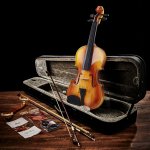 products donner eastar eva 330 full size 4 4 violin set for beginner student with hard case a153690