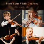 products donner eastar eva 330 full size 4 4 violin set for beginner student with hard case a153691
