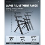 products donner heavy duty z style keyboard stand a166753