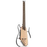products donner hush i pro acoustic electric travel guitar kit with sound effects natural a151661