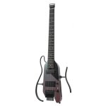 products donner hush x pro smart travel guitar headless versatile preset midnight glow a166141
