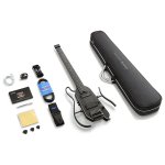 products donner hush x pro travel guitar headless versatile preset black a166138