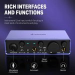 products donner livejack 2x2 lite 2 in 2 out usb audio interfaces a166567