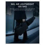 products donner nhl 500 hss solid body electric guitar headless with gig bag white a166120