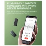 products donner vpm10 wireless lavelier microphone with lightning for iphone or ipad a166793