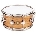 products dw collector s drr66514ssn jazz 14 x6 5 cherry gum with nickel hardware snare drum a163447