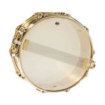 products dw collector s drvn5514spg 14x5 5 inch bell brass polished snare drum w gold hardware a163772