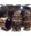 products dw collector s usa ssc 7 piece drum set natural royal ebony with gold hardware a166934