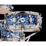 products dw design 5 piece drum set with hardware without throne blue lightning limited edition a165501