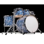 products dw design 5 piece drum set with hardware without throne blue lightning limited edition a165502