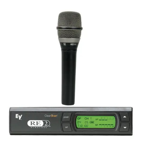 products electro voice re2 wireless system with re510 handheld mic a96023