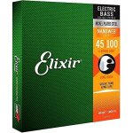 products elixir 14652 nanoweb stainless steel electric bass strings 45 100 a125071
