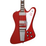products epiphone 1963 firebird v electric guitar include hardcase ember red a152976