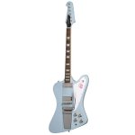 products epiphone 1963 firebird v electric guitar include hardcase frost blue a152979