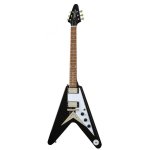 products epiphone flying v electric guitar ebony a86601