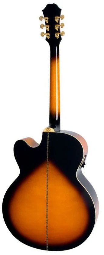 products epiphone j200ec studio parlor solid top fishman sonitone vintage sunburst w cable eej2vsgh1 a147924