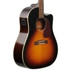 products epiphone j45ec all solid wood fishman presys ii acoustic electric guitar aged vintage sunburst gloss a165863