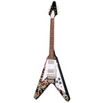 products epiphone jimi hendrix love drops flying v electric guitar ebony a152923