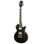 products epiphone les paul custom original collection electric guitar with gig bag ebony a153102