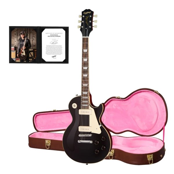 products epiphone les paul standard joe bonamassa 1955 electric guitar with hardcase copper iridescent a152920