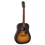 products epiphone songmaker dr100 square shoulder dreadnought acoustic guitar vintage sunburst a143478