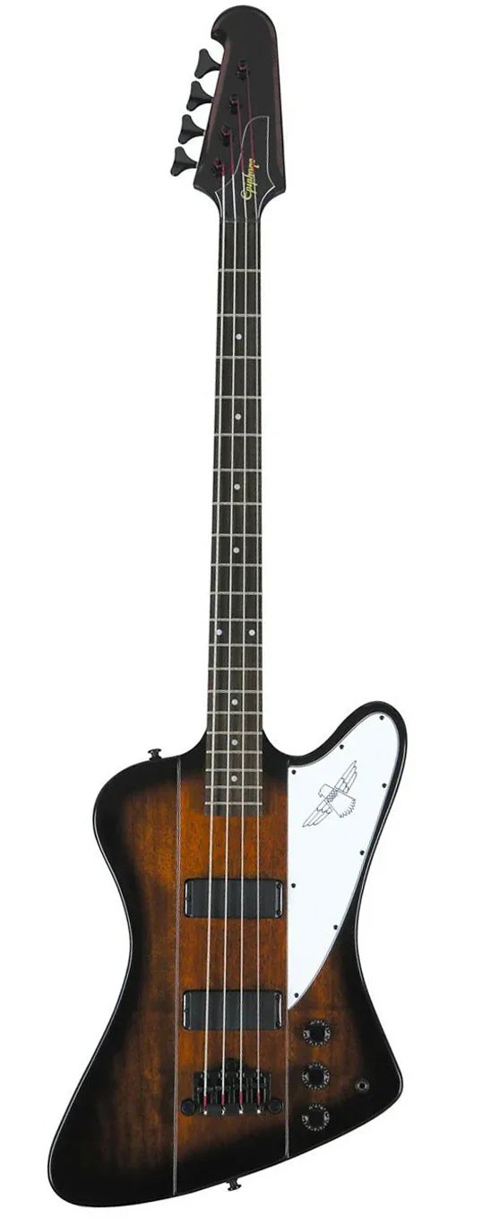 products epiphone thunderbird e1 electric bass vintage sunburst a164095