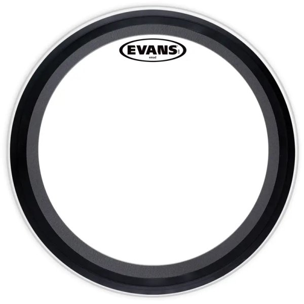 products evans bd20emadcw 20 inch emad coated bass drumhead a147790