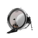 products evans bd24emad2 clear 24 inch bass drum head a158645