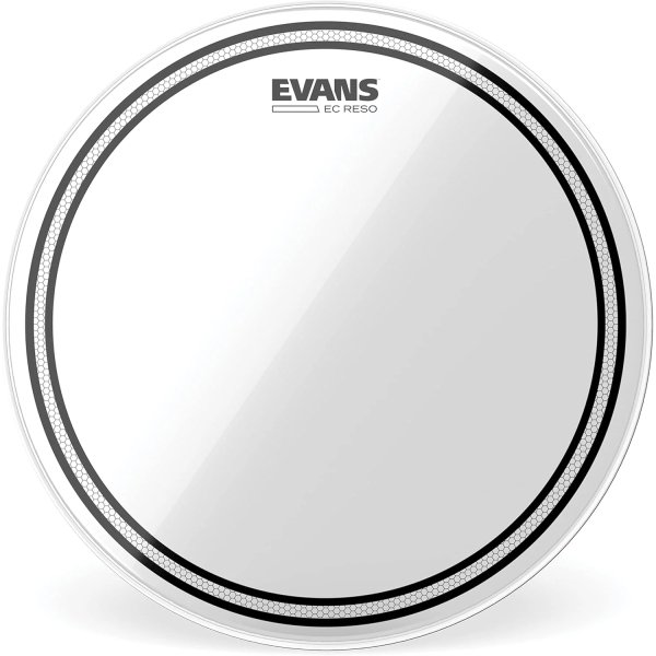 products evans tt12ecr ec2 resonant clear 12 inch drumhead a158635