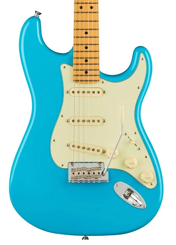products fender american professional ii stratocaster electric guitar maple fb miami blue a165072 products fender american professional ii stratocaster electric guitar maple fb miami blue a165072
