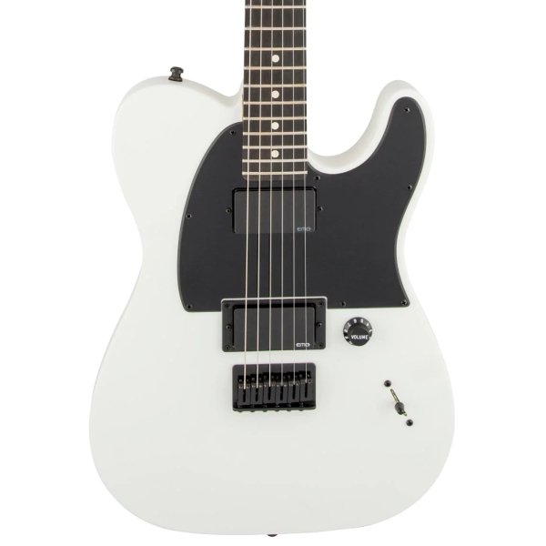 products fender artist jim root telecaster guitar ebony neck flat white a165065