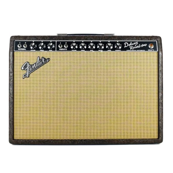 products fender fsr 65 deluxe reverb tube combo amplifier western tolex 230v eu a158656