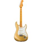 products fender lincoln brewster stratocaster maple fingerboard electric guitar aztec gold a132792