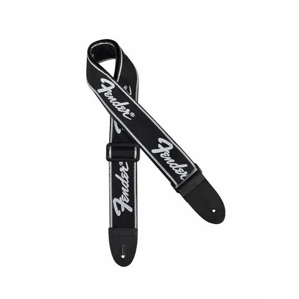 products fender moven running black silver logo strap a134877