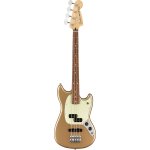 products fender player mustang pj bass pau ferro fb firemist gold a134929