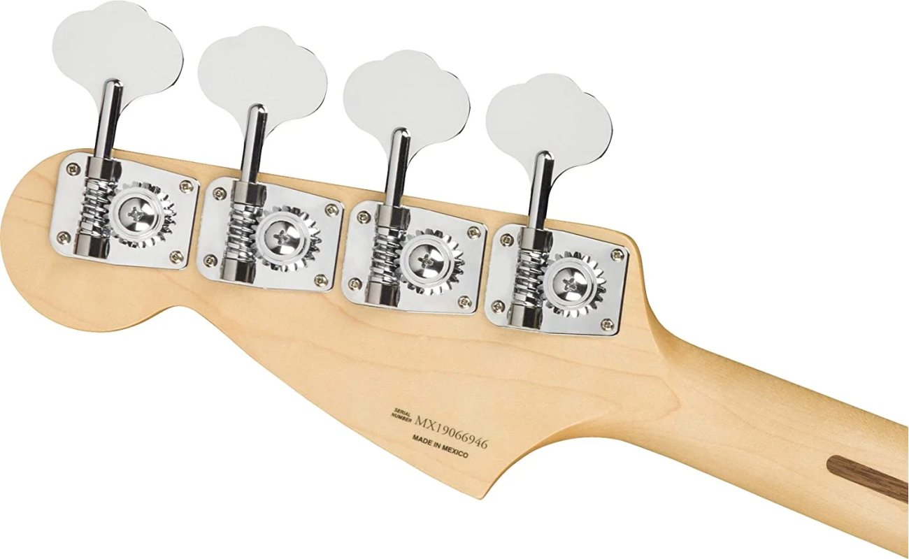 products fender player mustang pj bass pau ferro fb firemist gold a134932