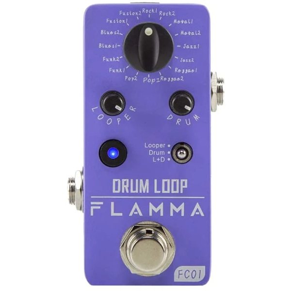 products flamma fc01 drum machine phrase guitar loop pedal a127517