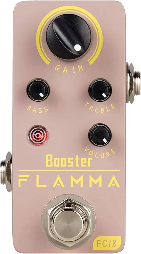 products flamma fc18 clean booster guitar effect pedal a127562 products flamma fc18 clean booster guitar effect pedal a127562