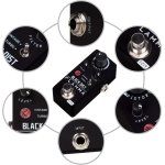 products flamma fc19 black distortion guitar effect pedal a127564