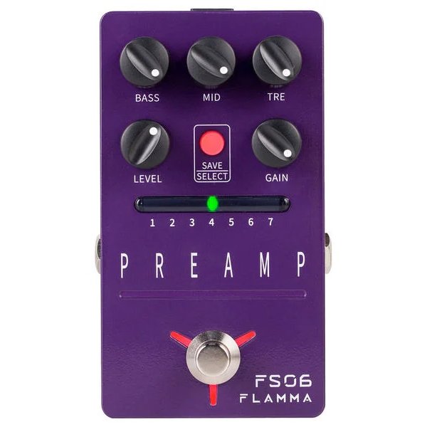 products flamma fs06 digital preamp guitar effects pedal a121843