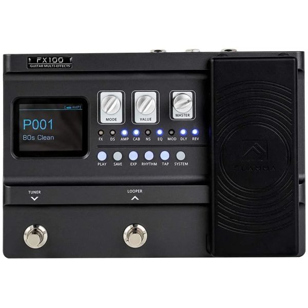 products flamma fx100 guitar multi effects pedal a147385