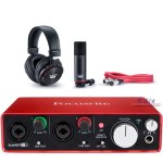 products focusrite scarlett 2i2 studio recording bundle 3rd gen a167777