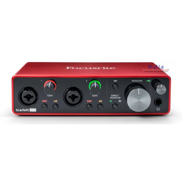 products focusrite scarlett 2i2 usb audio interface 3rd gen a167780