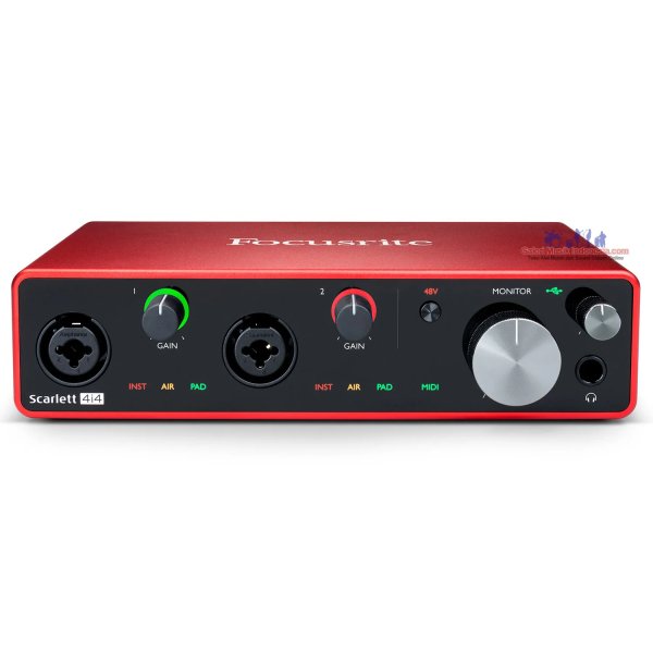 products focusrite scarlett 4i4 usb recording interface 3rd gen a167783