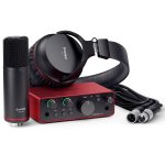 products focusrite scarlett solo studio 4th gen recording bundle a153363