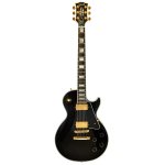 products gibson custom les paul custom ebony with ebony fingerboard gloss in ebony with case a155340
