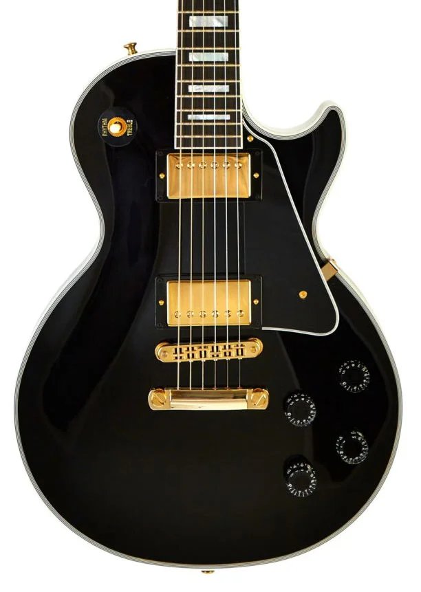 products gibson custom les paul custom ebony with ebony fingerboard gloss in ebony with case a155342 products gibson custom les paul custom ebony with ebony fingerboard gloss in ebony with case a155342