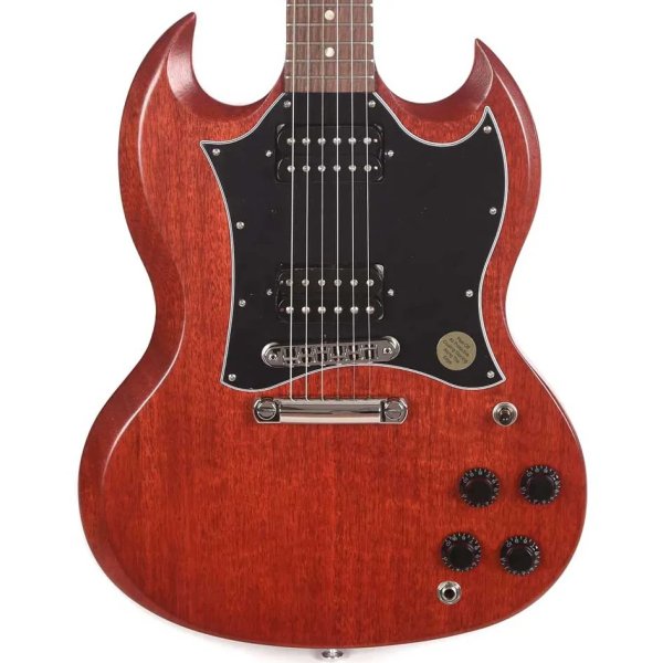 products gibson sg tribute electric guitar vintage cherry satin a139858