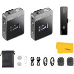 products godox movelink lt2 microphone wireless lavalier with 2 mic for iphone a128409